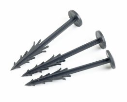 Standard Black Plastic Pegs 15cm-0